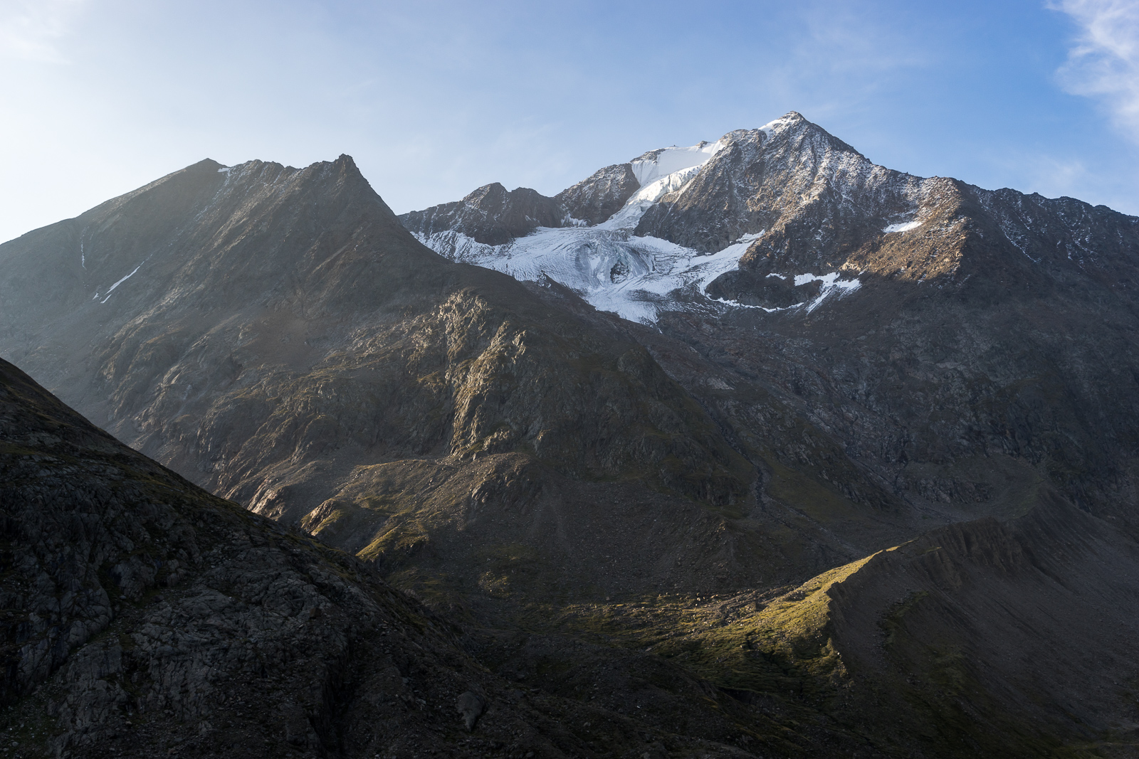 Mutmalspitze am Morgen