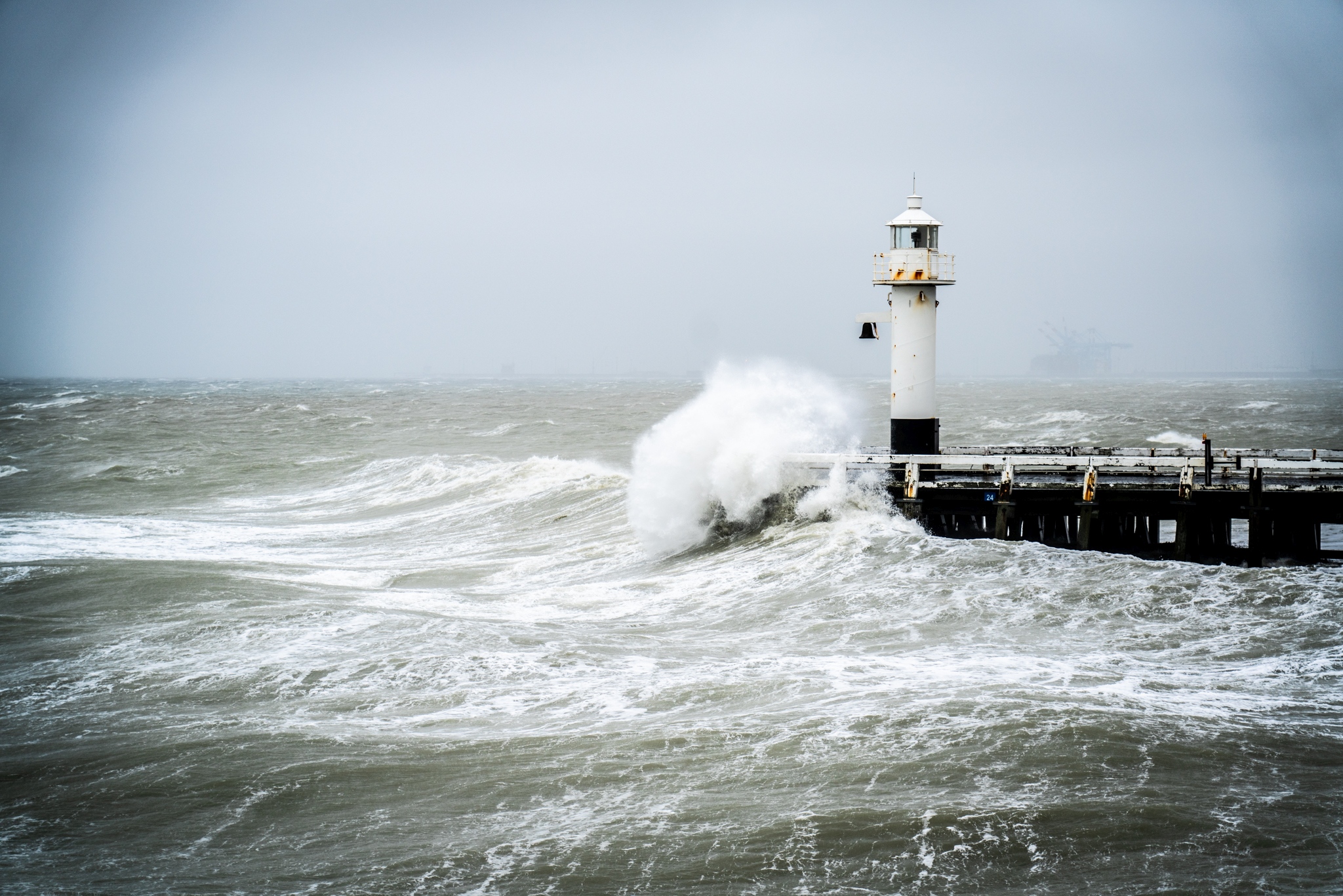 Sturm an der Küste