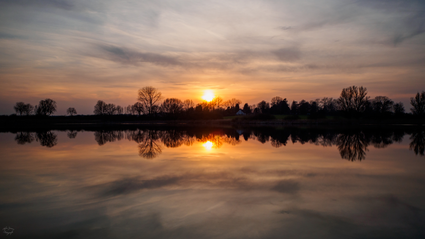 Sonnenuntergang Duckwitzer See