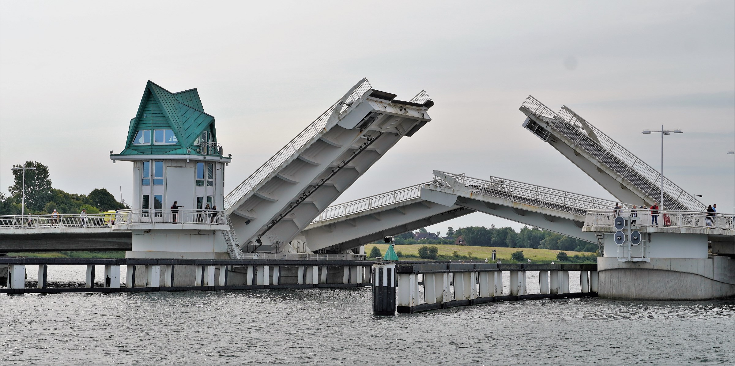 Doppelklappbrücke, Kappeln/Schlei
