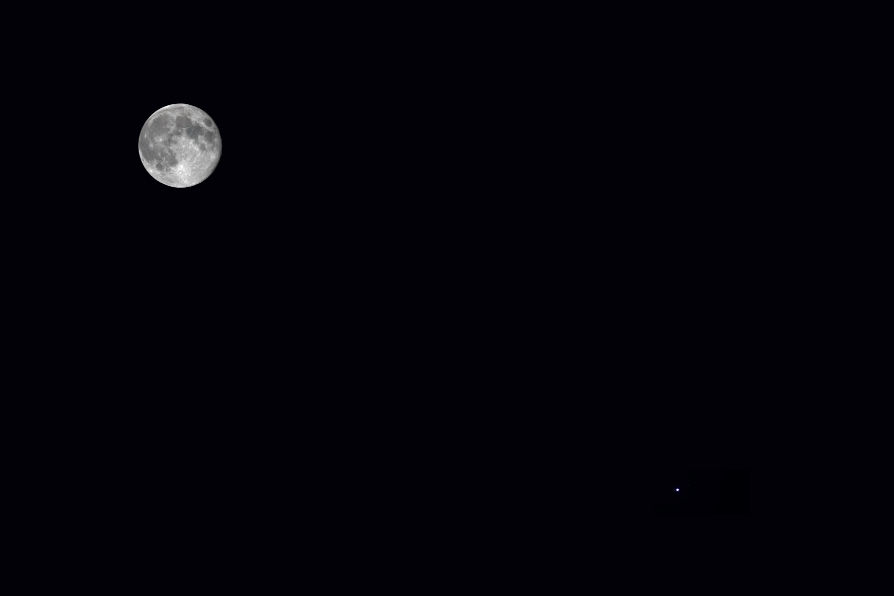 Mond & Jupiter