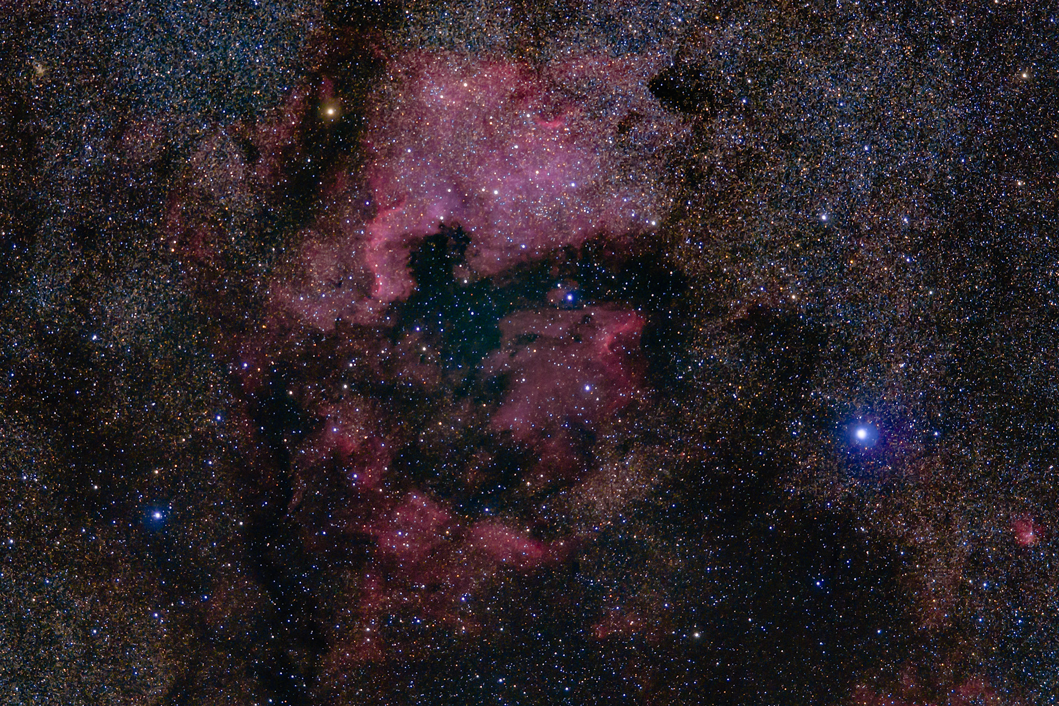 NGC7000 + IC5070