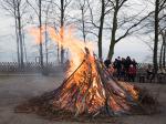 Silvesterfeuer Forsthaus Langenberg