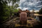 Boat on the (Tschernobyl) River