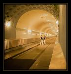 Fotoshoot im Elbtunnel