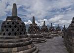 Borobudur-Tempel auf Java