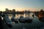 Abendstimmung im Medienhafen