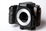 Sony alpha100 mit Adapter M42