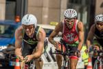 Triathleten beim Frankfurt Ironman 2014