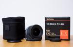 Sigma 10-20mm F4,0-5,6 EX DC