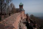 Haut Koenigsbourg Blick ins Tal