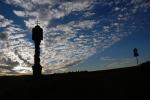 Säule vor dem Himmel