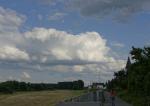 Wolken über Rheinkassel