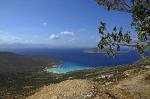 Mirabello Golf Kreta von Platanos gesehen