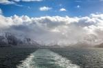 Blick zurück auf die Lofoten