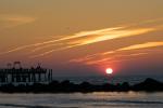 Sonnenuntergang Seebrücke Wustrow