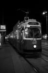 Alte Straßenbahn in Wien