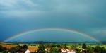 Regenbogen über der Wetterau