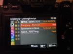 Sony A7IV Einstellung