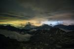 Alpen-Gewitter - unbearbeitet