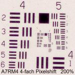 mit 4-fach Pixelshift