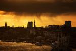 Hamburg vor dem Regen