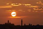 Sonne über Siena
