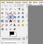 Ebene ausrichten GIMP