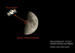 ISS und Mond