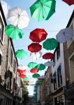 Regenschirme in Lancaster