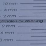Fehlfokus ? Testchart mit AF 18-70mm