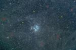 M45 Hintergrund Nebel