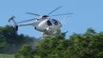 Heli in Aktion