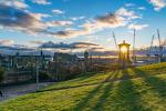 Sonnenuntergang Edinburgh