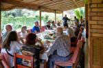 Erstes Frühstück in Entebbe