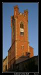 Stadtturm im Abendlicht