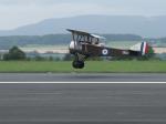 Oldtimer Großflugmodell beim Start