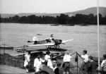 Wasserflugzeug 1931 auf dem Rhein