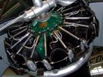 Details eines Sternmotors (JU 52)