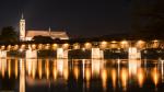 Alte Holzbrücke über den Rhein bei Bad Säckingen