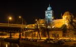 Lübecker Tor bei Nacht