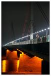 Leverkusener Brücke bei Nacht