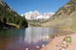 (105)	Maroon Bells unter schlechten Bedingungen