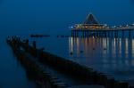 Seebrücke Blaue Stunde