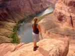 Horseshoe Bend Abgrund