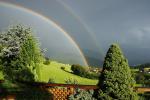 Regenbögen über Meransen