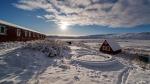 erster Schnee in Grönland