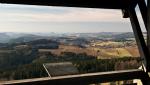 Blick vom Aussichtsturm auf dem Weifberg