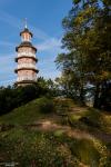 Pagode im Englisch-chinesischen Garten