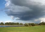 Wolken im Osten